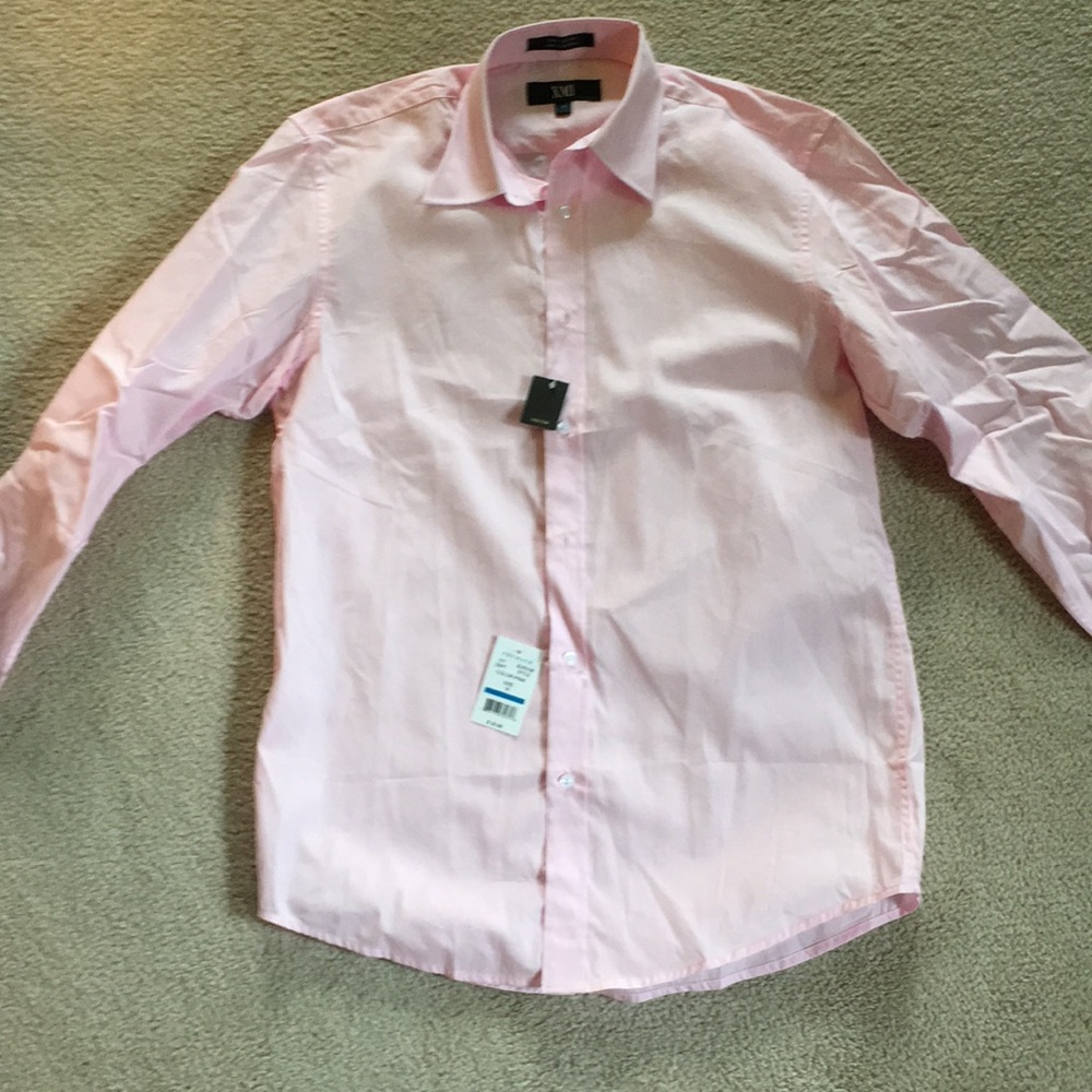 NWT Boy's Pink Button-down
